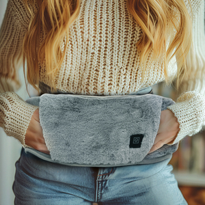 Well Being Heated Belt Stylish Comfort With Hand Warming Pocket