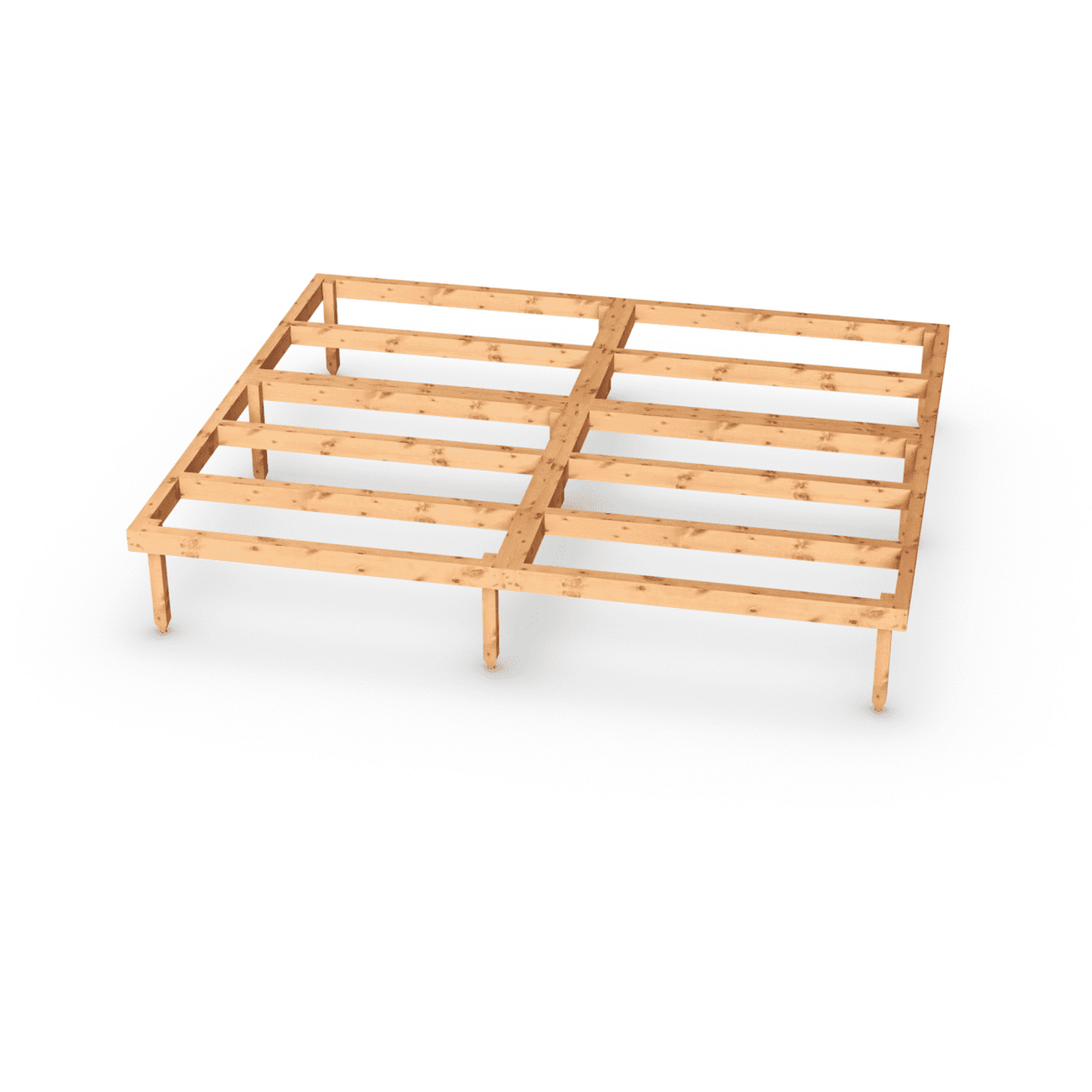 Empire Sheds 8X7 Empire Timber Shed Base - Green