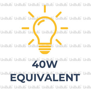 UniBulb LED Candle E14 (SES) 470lm 4.2W (Replaces 40W) 3000K (Warm White) Light Bulb
