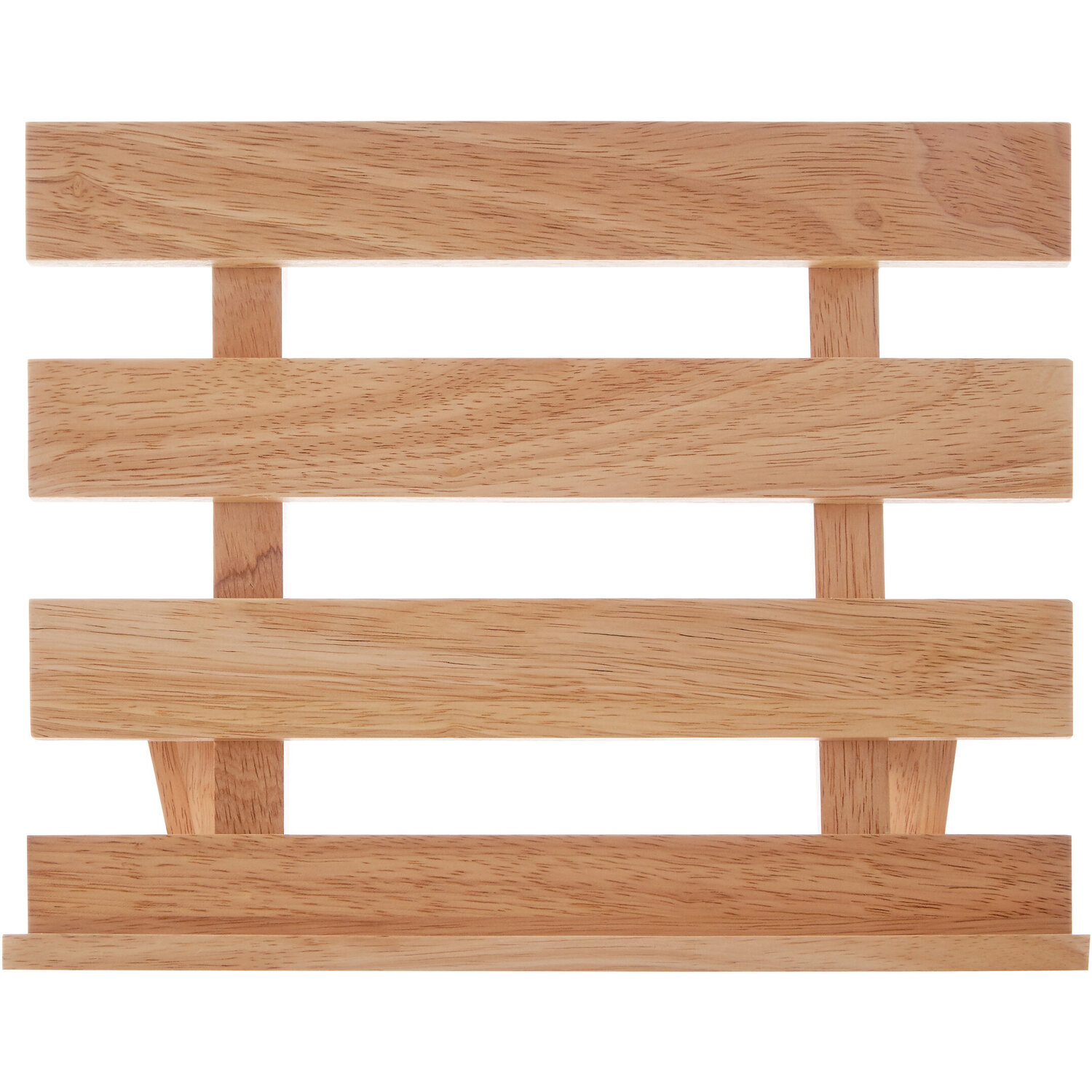 Nash Rubberwood Cook Book Stand - Natural