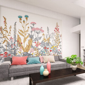Botanical Fleur Wall Mural