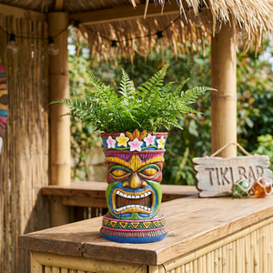 Tiki Decorative Planter