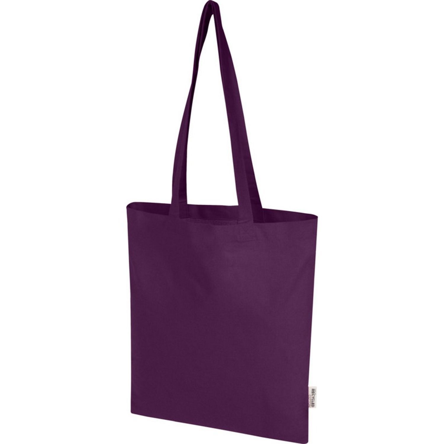 Floso Madras Recycled Cotton 7L Tote Bag - Purple