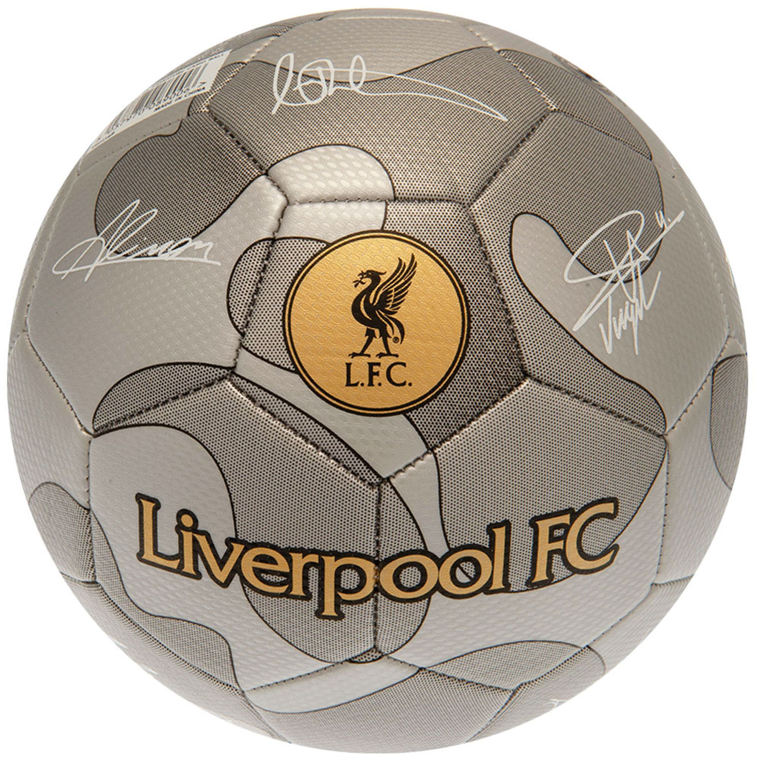 Liverpool Fc Camo Football - Silver/Grey