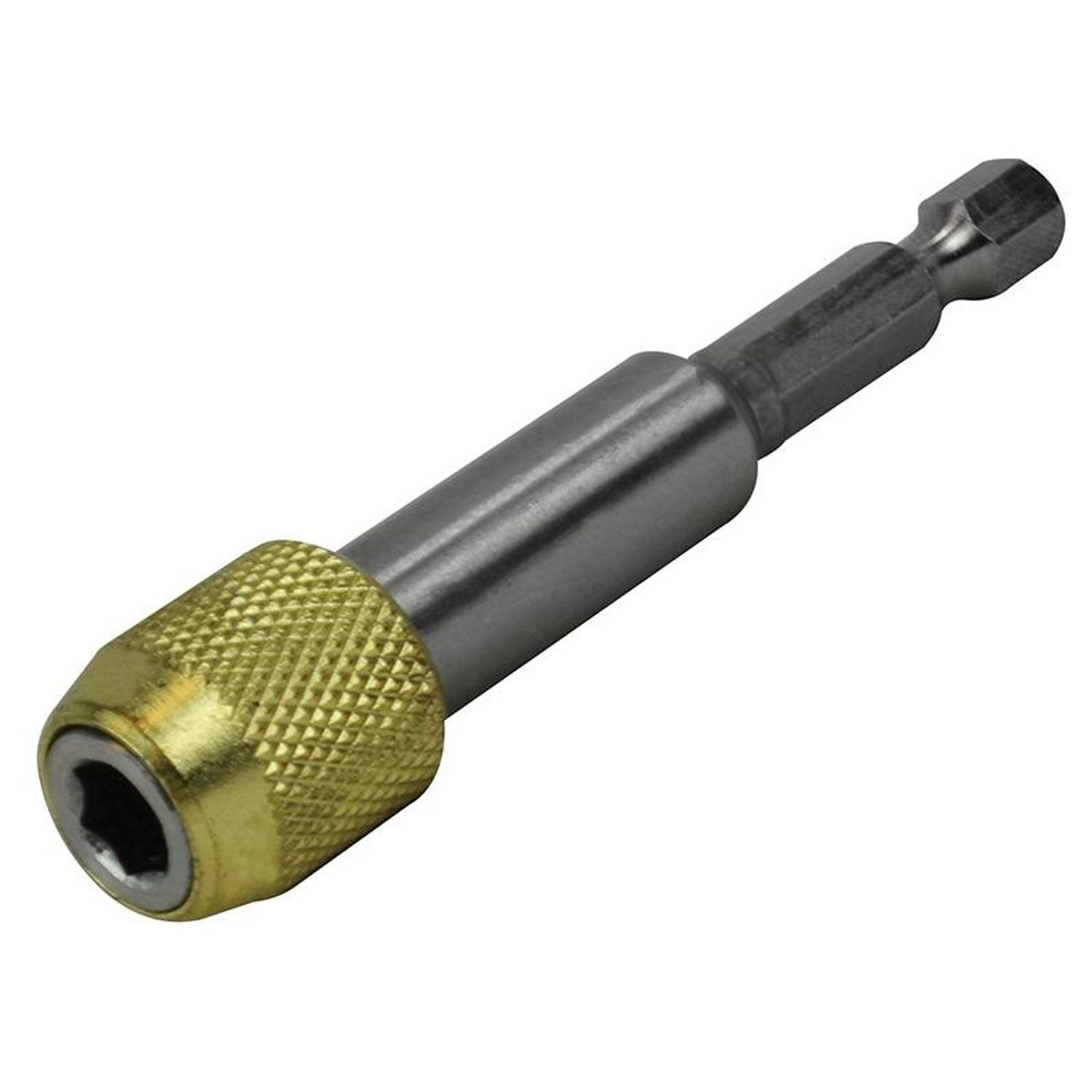 Faithfull Magnetic Stainless Steel Quick-Release Bit Holder - Multi Colour
