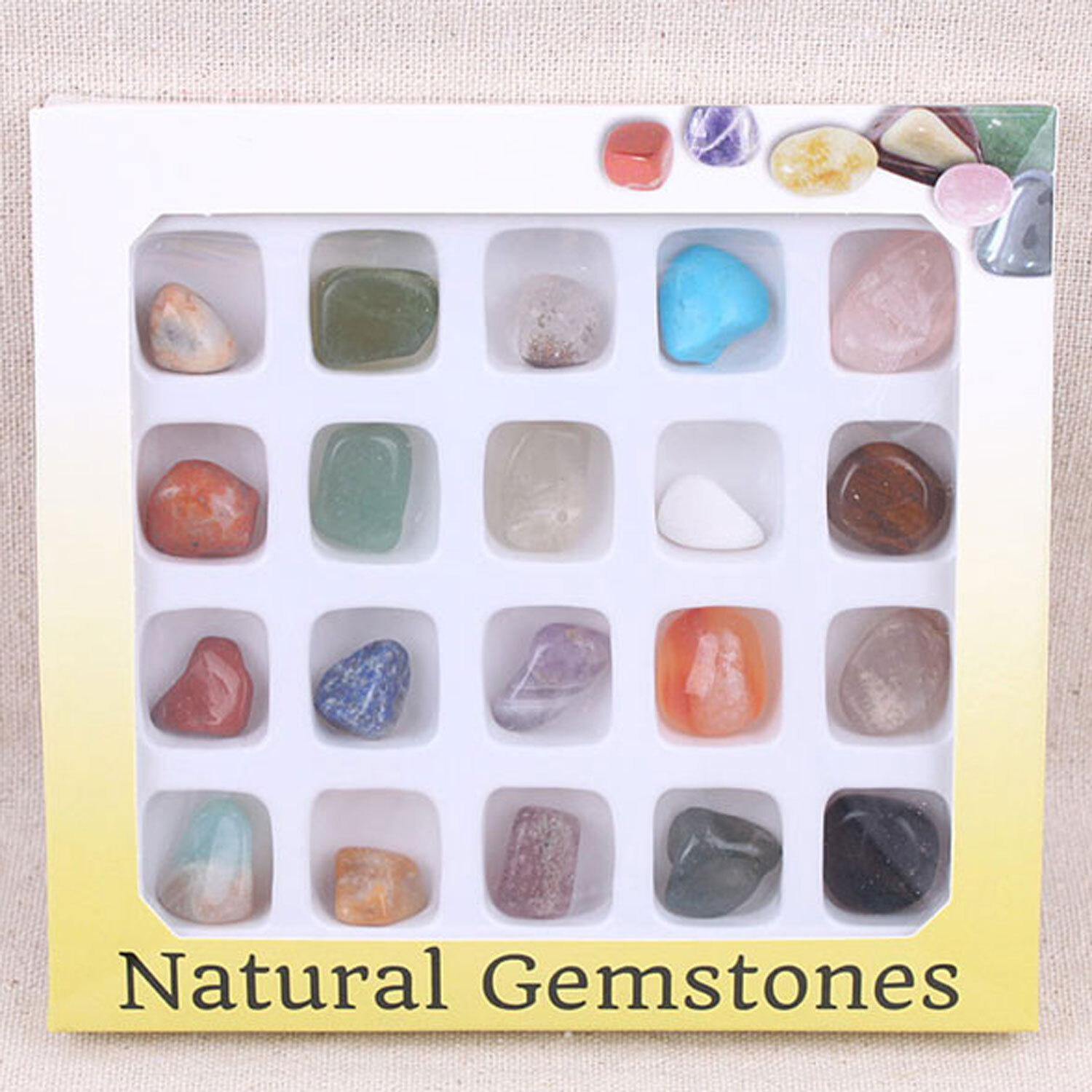 Latto Natural Mixed Gemstones Crystal Ore Specimens
