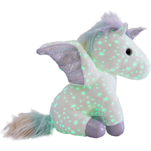 Glow in the Dark Pegasus Plush Toy