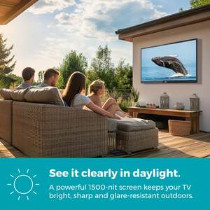 55 inch 4K UHD Smart Samsung Plus Outdoor TV