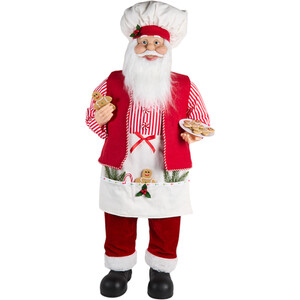 Large Chef Santa Decoration