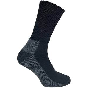 3 Pack Mens Extra Wide Loose Top Cushioned Cotton Diabetic Work Socks