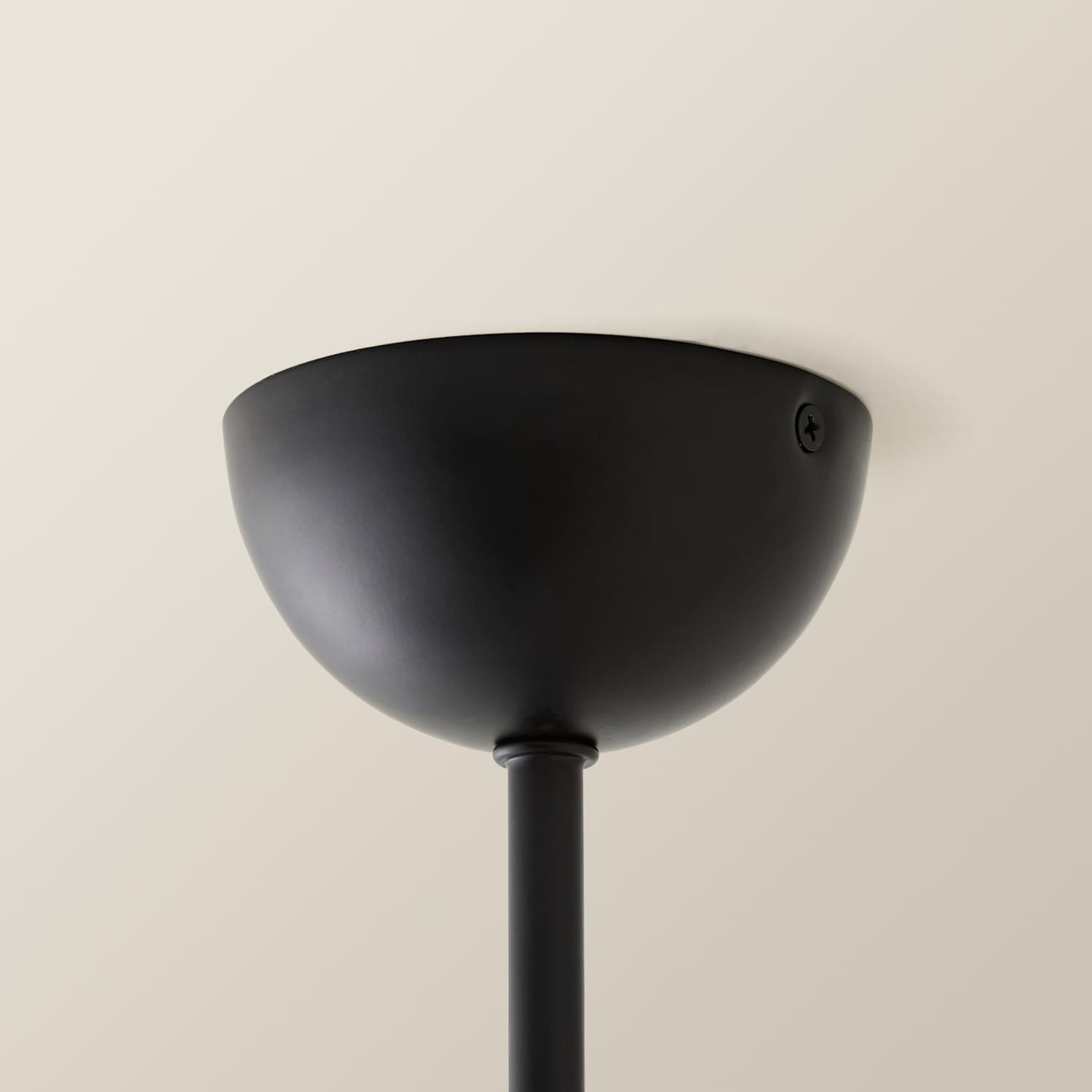 Valuelights Unisex Black Marlow Opaque Glass Globe 3 Arm Ceiling Light W/ Led Bulbs In - Image 4