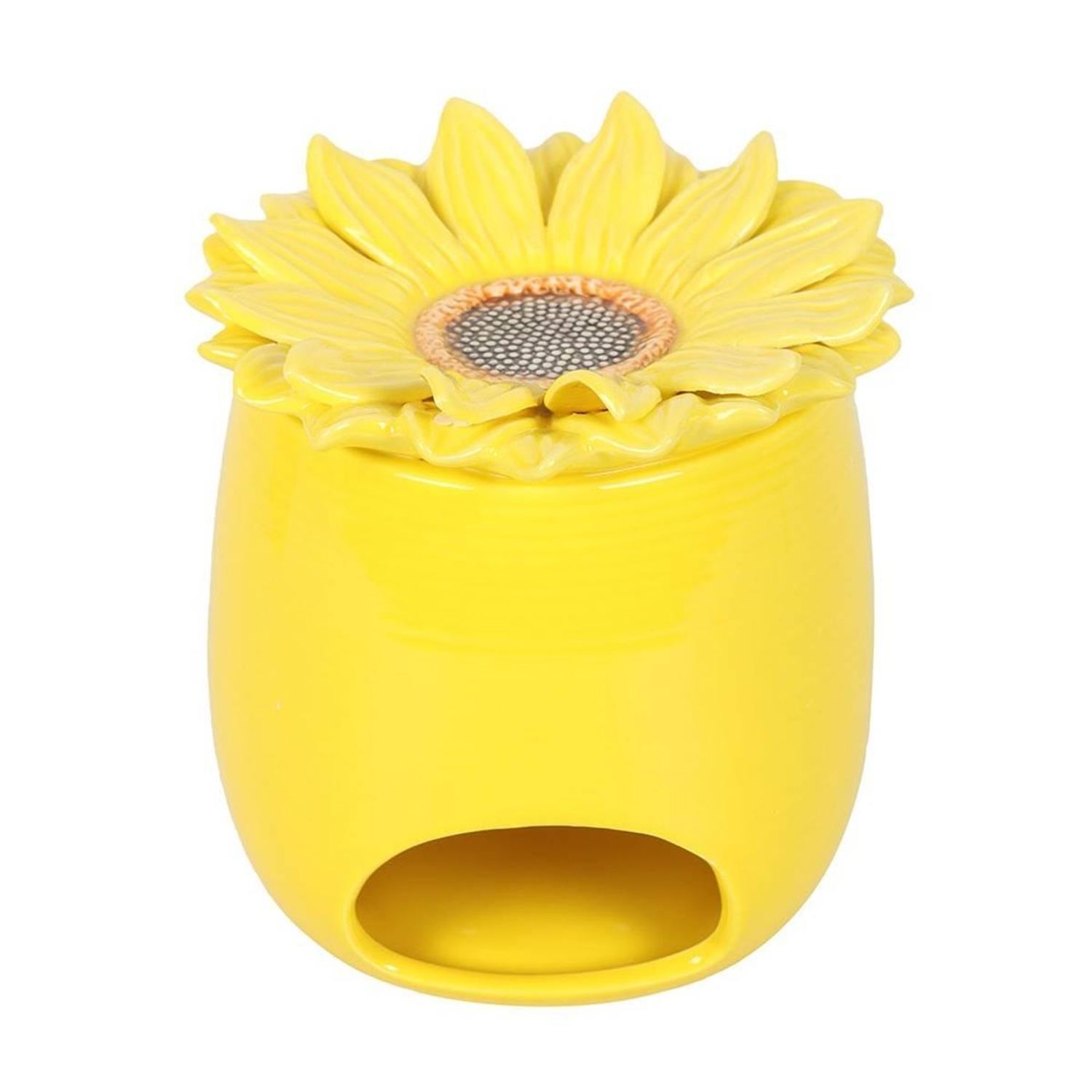  - Something Different Sunflower Oil Burner Yellow/brown (One Size) - Image 3