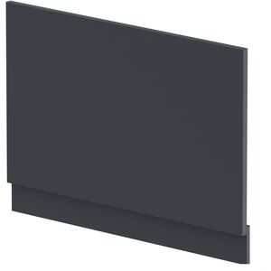 800mm Bath MDF End Panel and Plinth - Dark Grey