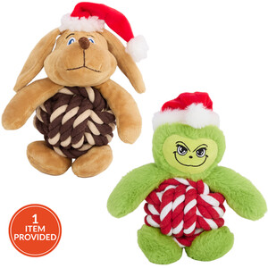 Festive Character Tangled Tummy Dog Toy