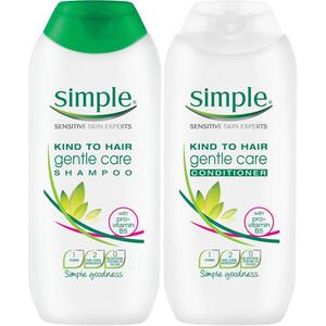 Simple Kind to Hair Shampoo & Conditioner Bundle 200ml