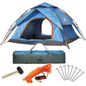 Instant 4 Man Pop Up Dome Tent