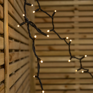 29.9m Set of 300 Connectable Max String Lights with Warm White LEDs