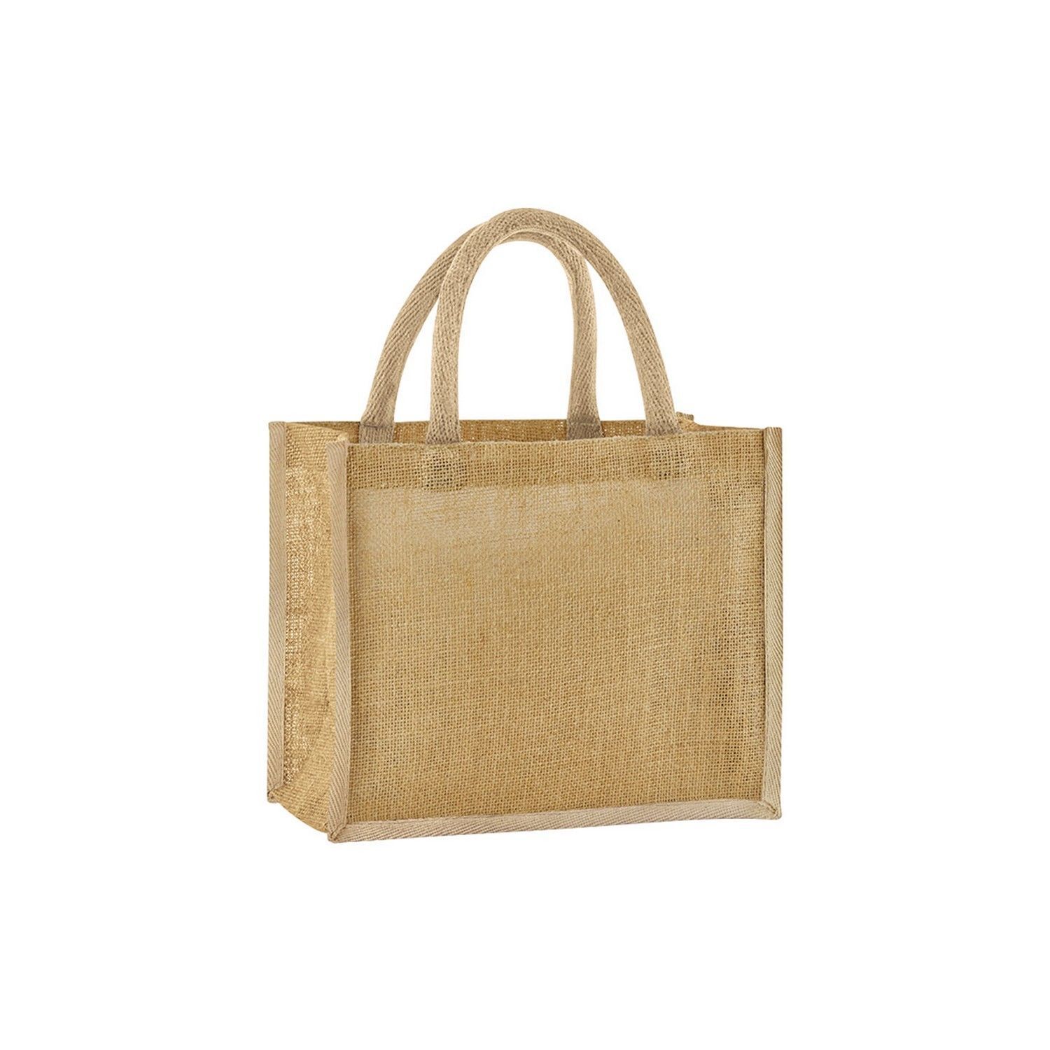 Westford Mill Starched Jute Midi Tote Bag - Natural