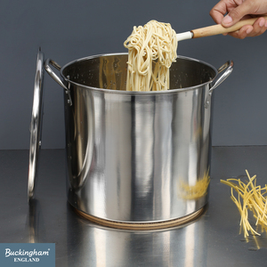 Stainless Steel Deep Stock Pot Ham Pot 31 cm 19 Litre