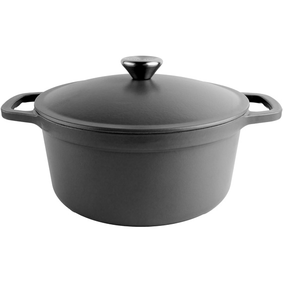 Commichef Lightweight Cast Iron Casserole Dish