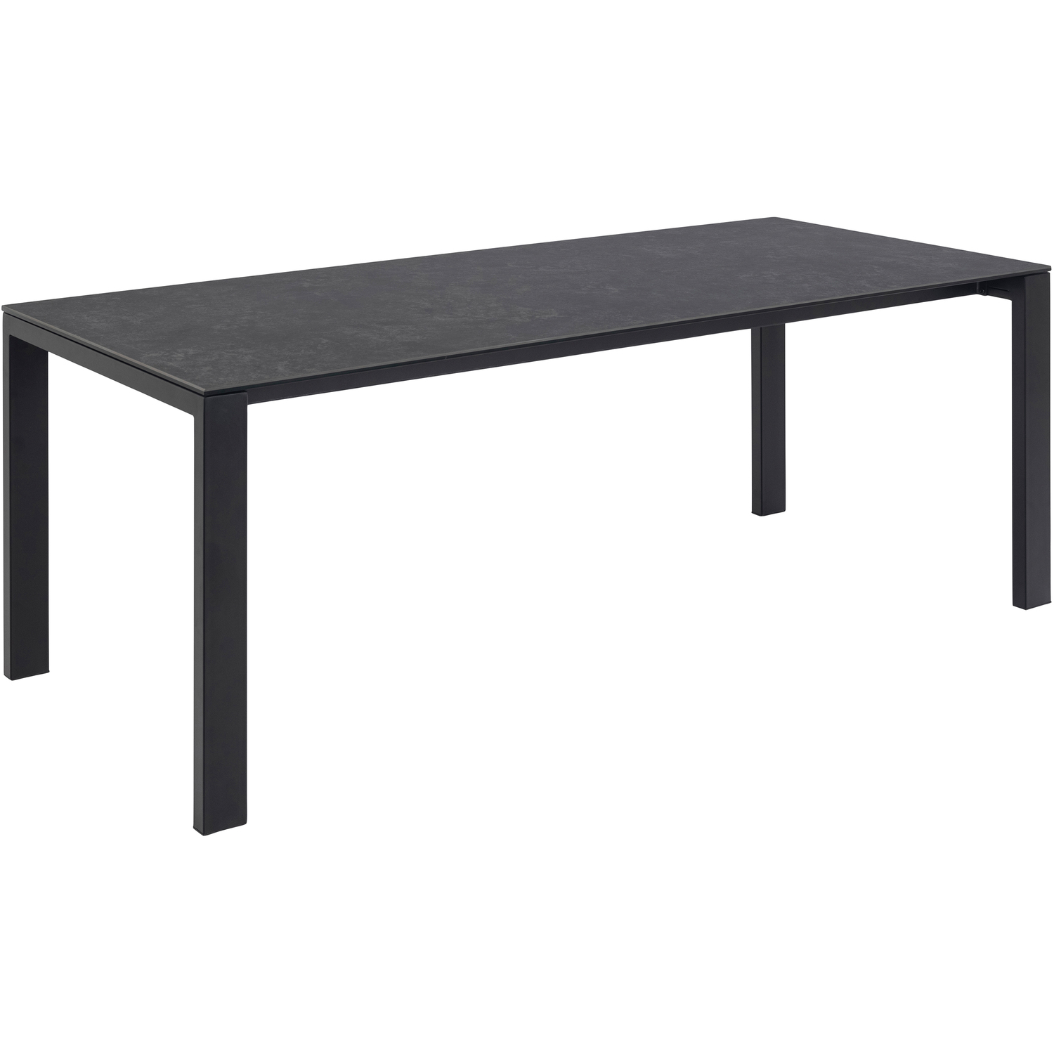 Furniture To Go Brentford Matt Black Ceramic Dining Table - Black