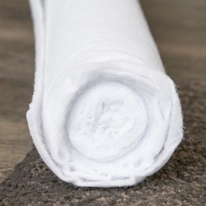 Samuel Alexander 3m Roll White Faux Snow Table Drape - 300cm x 300cm