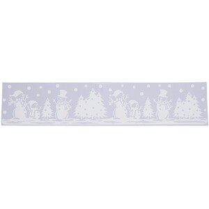 Frosty Snowmen Window Sticker