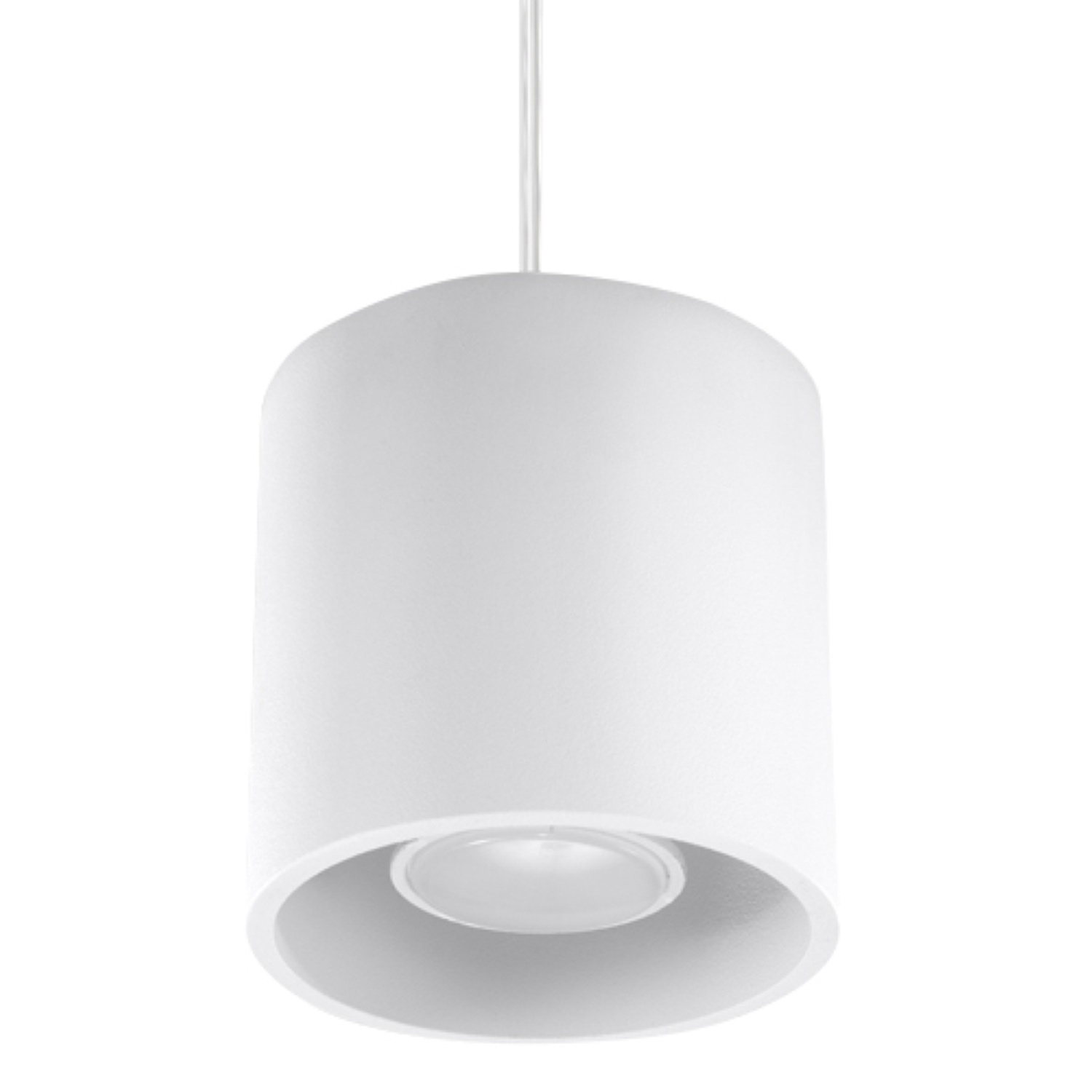 Sollux Lighting Pendant Lamp Orbis 1 White - White - Image 4