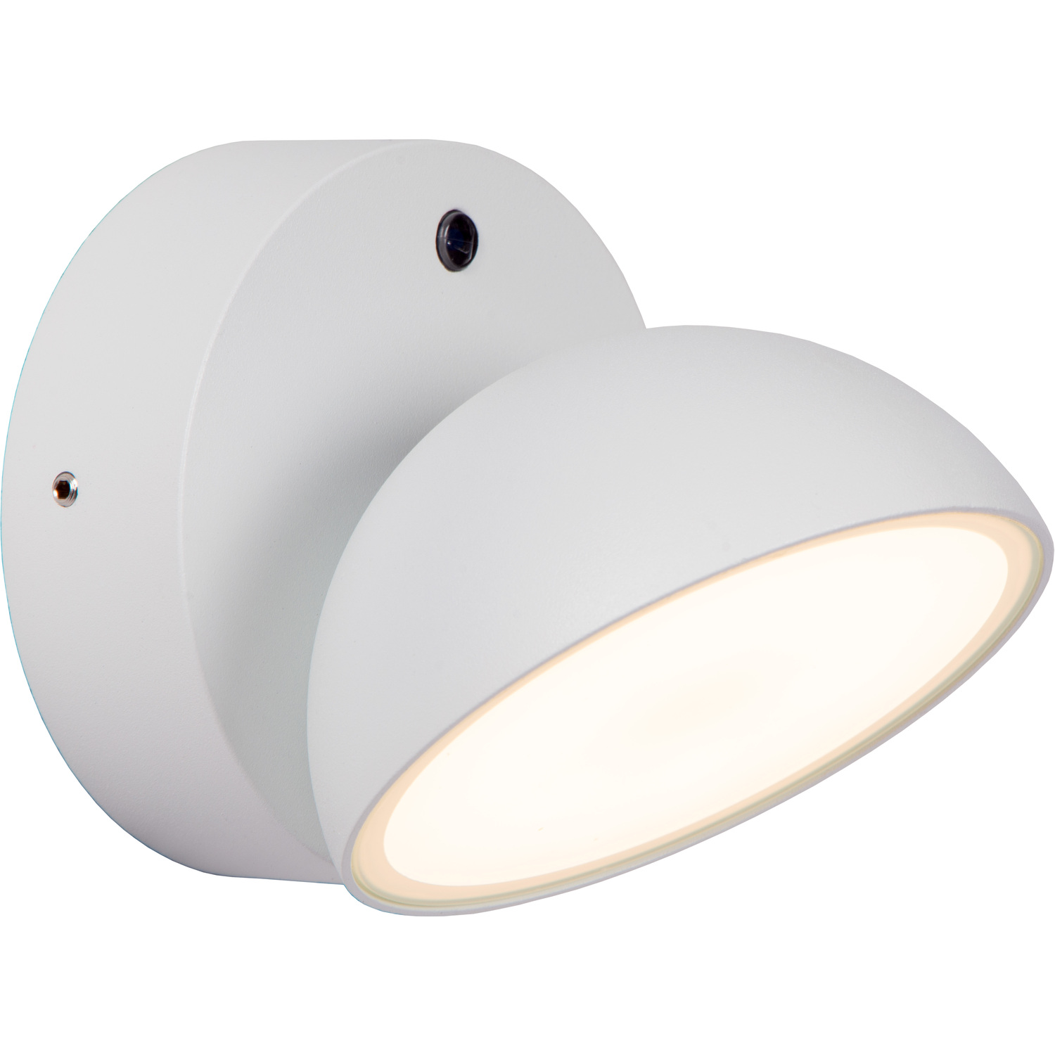 Lucide Finn Led Wall Light, White, Metal, Ip54, Day/Night Sensor - Image 3