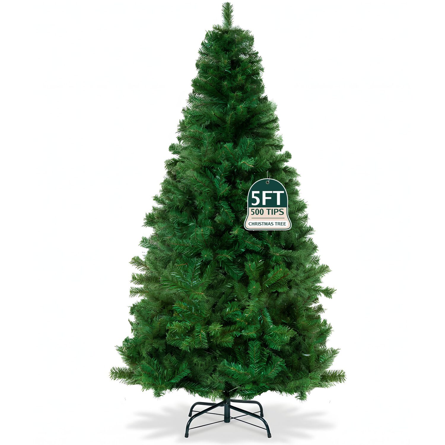 Pelle & Sol 6Ft Artificial Christmas Tree With 550 Tips - Green / 5Ft - Image 2
