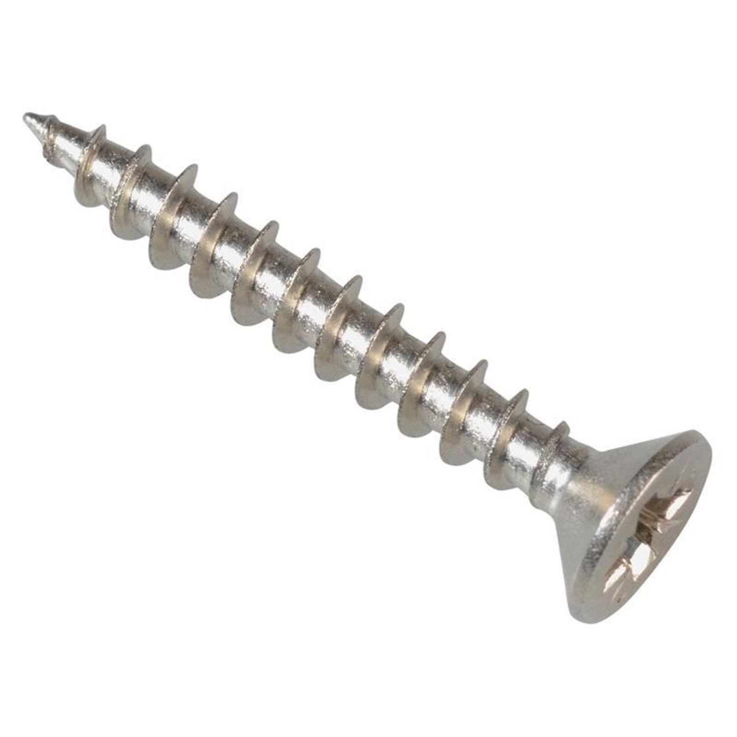 Forgefix Multi-Purpose Screws, Pozi, Csk, Stainless Steel G - Multi Colour