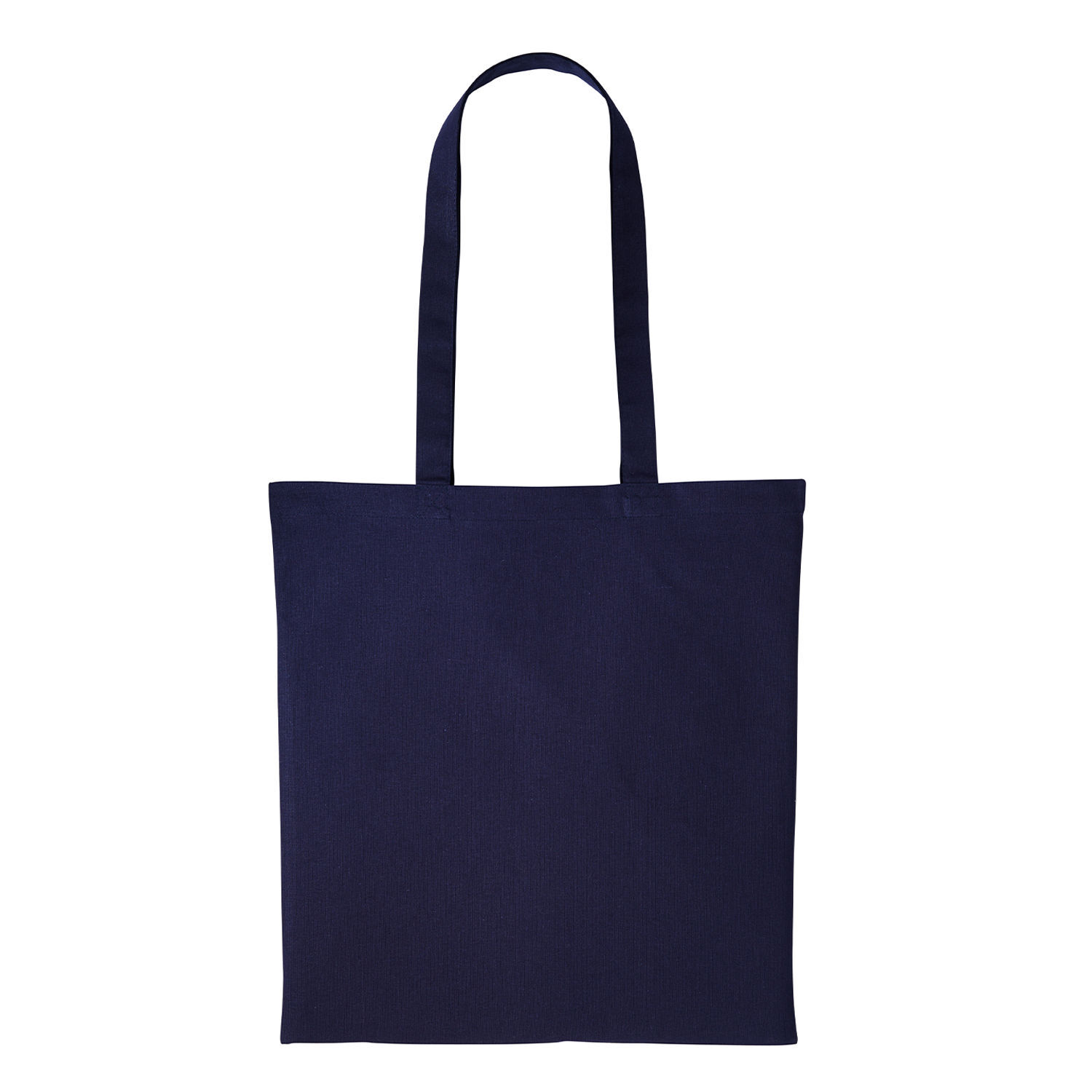 Nutshell Recycled Cotton Tote Bag A - French Dark Navy