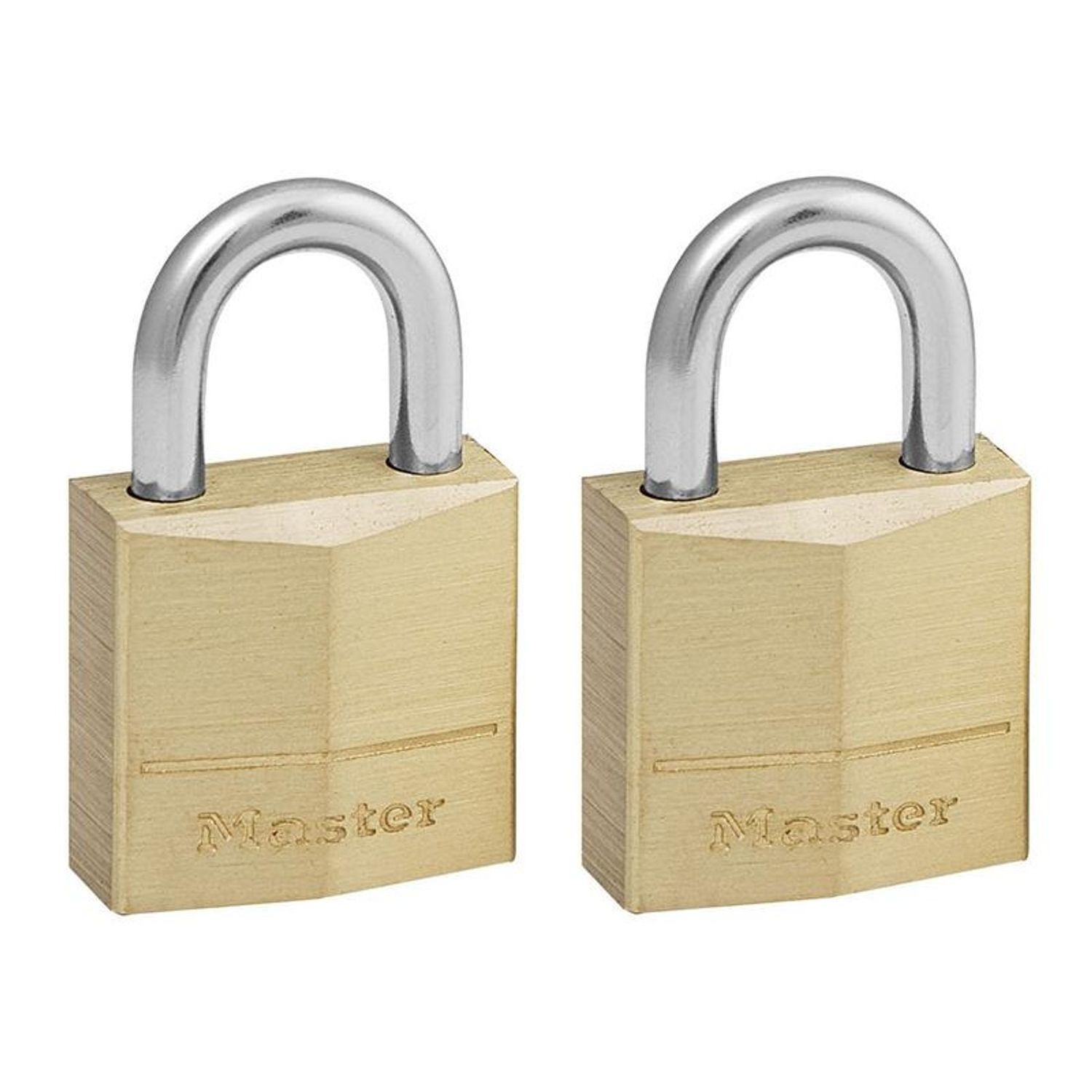 Master Lock Solid Brass Padlocks Single Lever A - Multi Colour