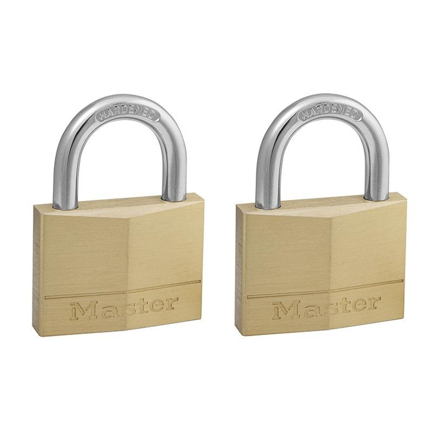 Master Lock Solid Brass Padlocks Double Lever D - Multi Colour