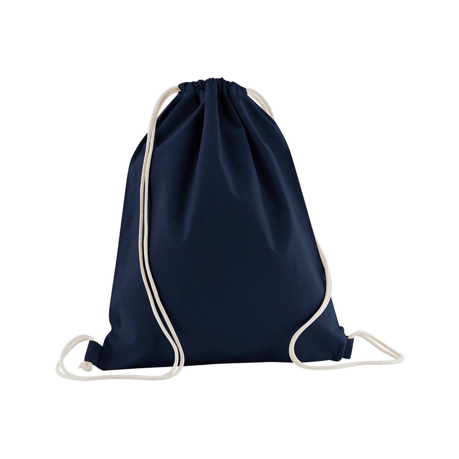 Westford Mill Organic Cotton Drawstring Bag C - French Navy