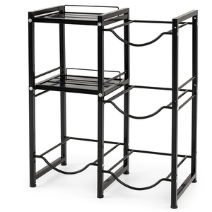 Costway 3-Tier 18.9 L Water Jug Holder Bottle Rack