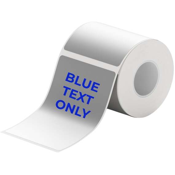 B Range 50x70mm Transparent Thermal Label Roll