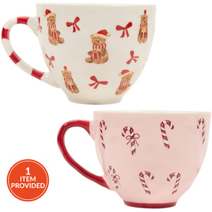 Candy or Teddy Mishapen Mug