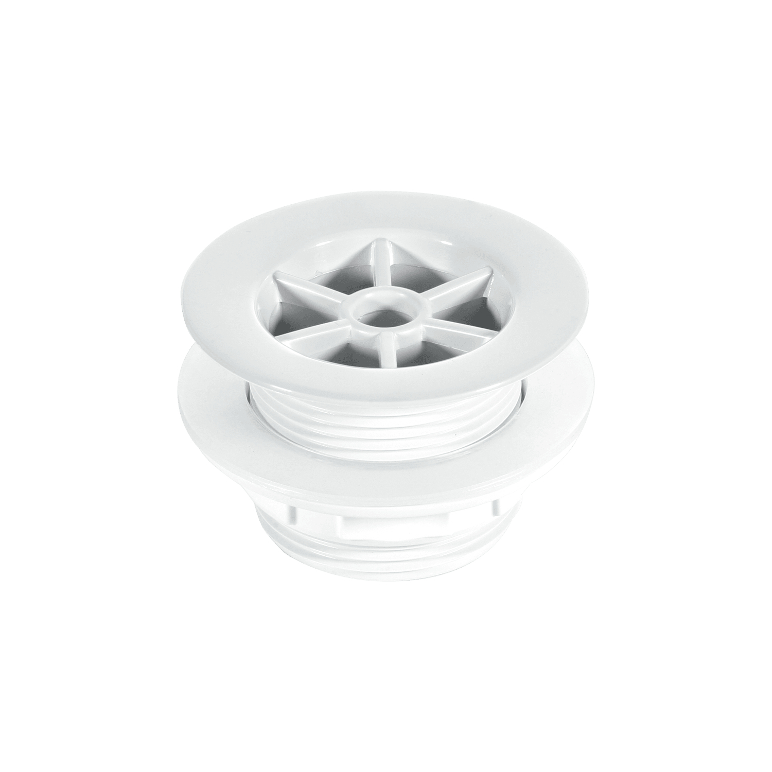 Mcalpine Ws5 1½" Shower Waste: 70Mm White Plastic Flange X 1½" Tail: Backnut Model - Image 3