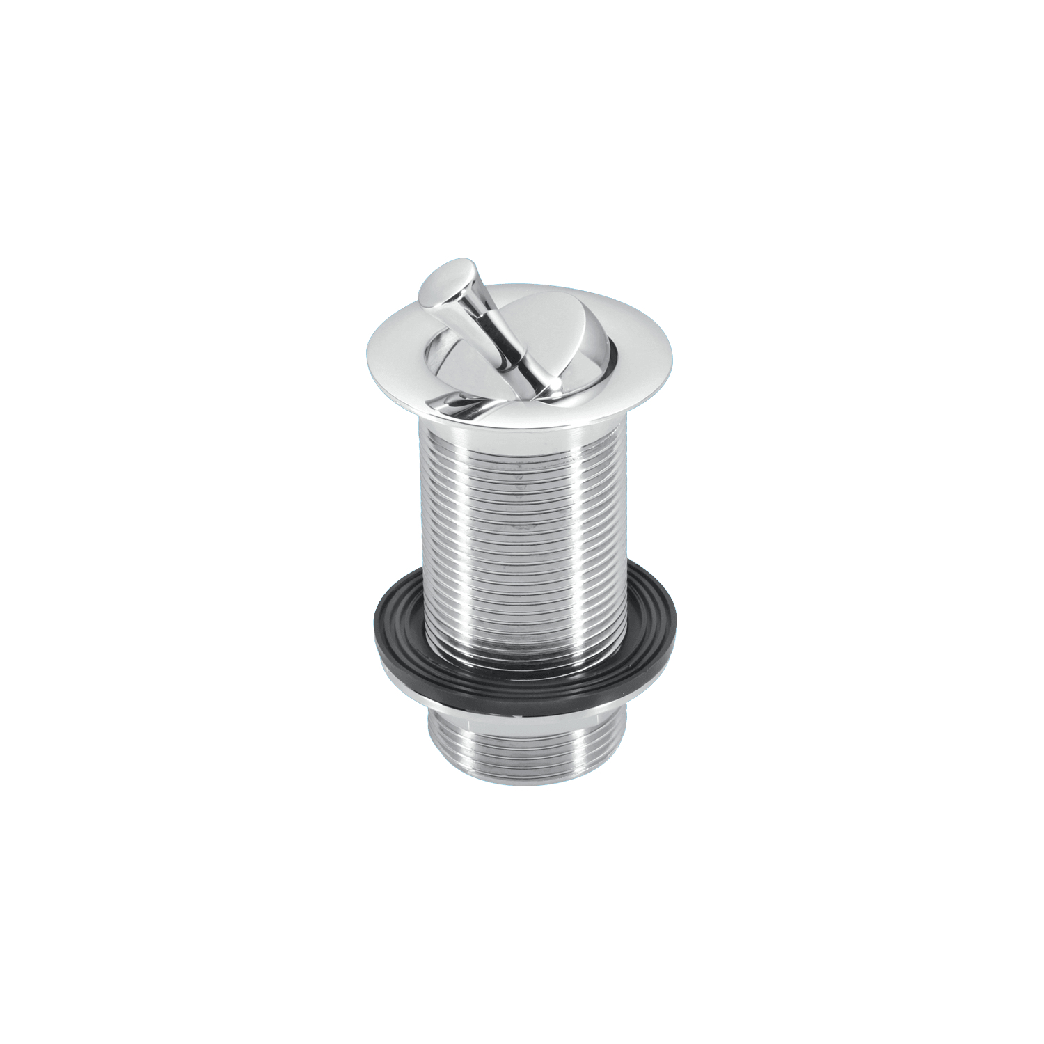 Mcalpine Bwu60sph-Cb 1Â¼" Chrome Plated Brass Basin Waste - Backnut Model: 60Mm Flange X 3Â½" Tail With Swivel Handle Plug - Image 3