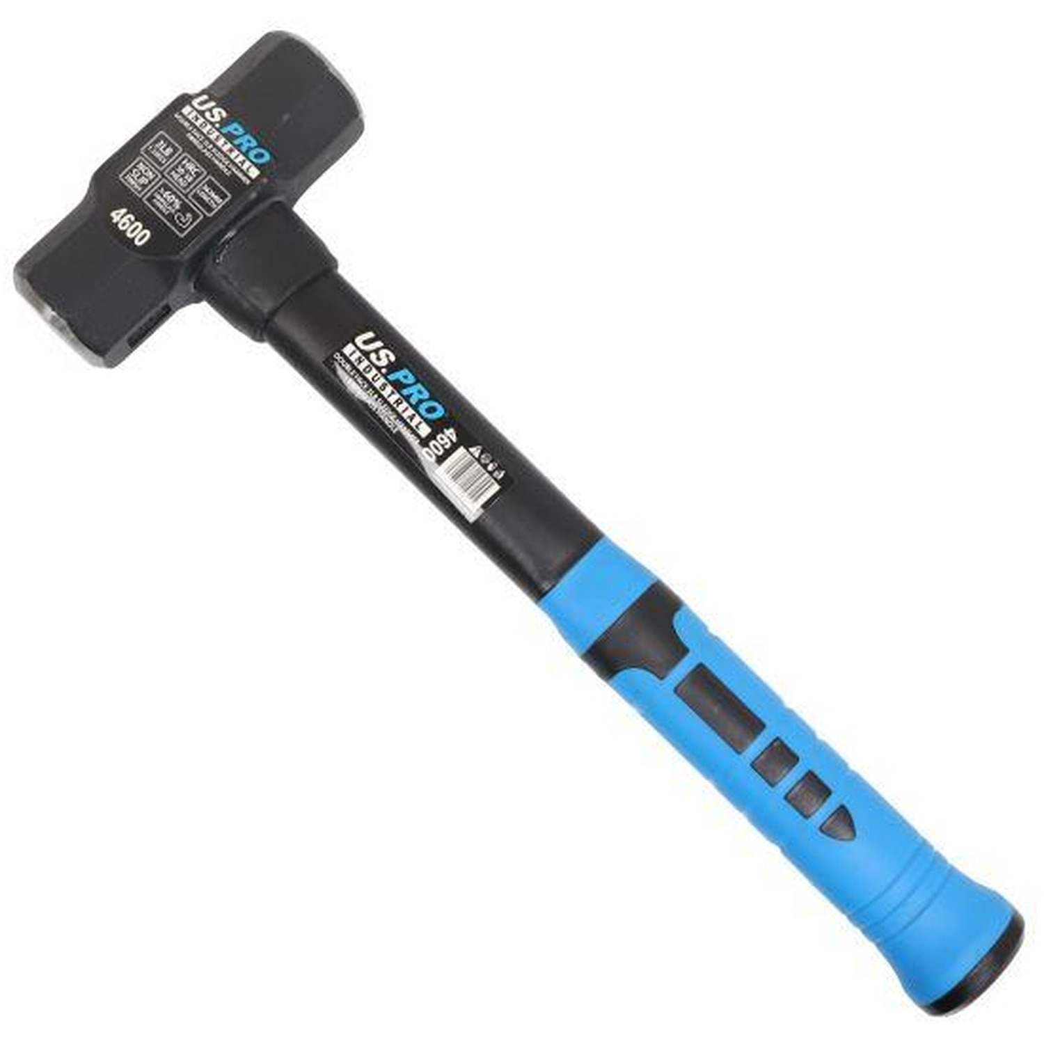 Us Pro Industrial Double Face 3Lb Sledge Hammer Fibreglass Handle 4600 - Image 3
