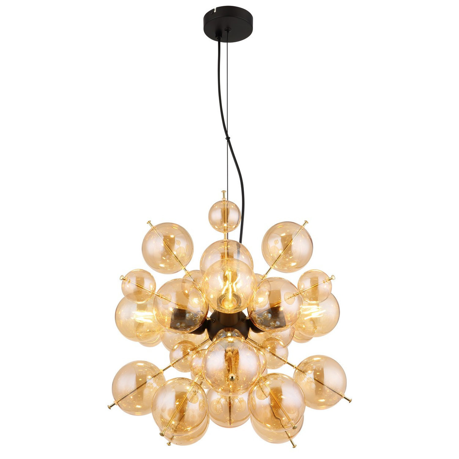 Globo Lighting Pendant Light Black