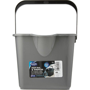 Addis Mop Pail And Wringer 12 Litre