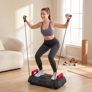 SPORTNOW Vibration Plate Exercise Machine with 99 Speed Levels, 3 Programs