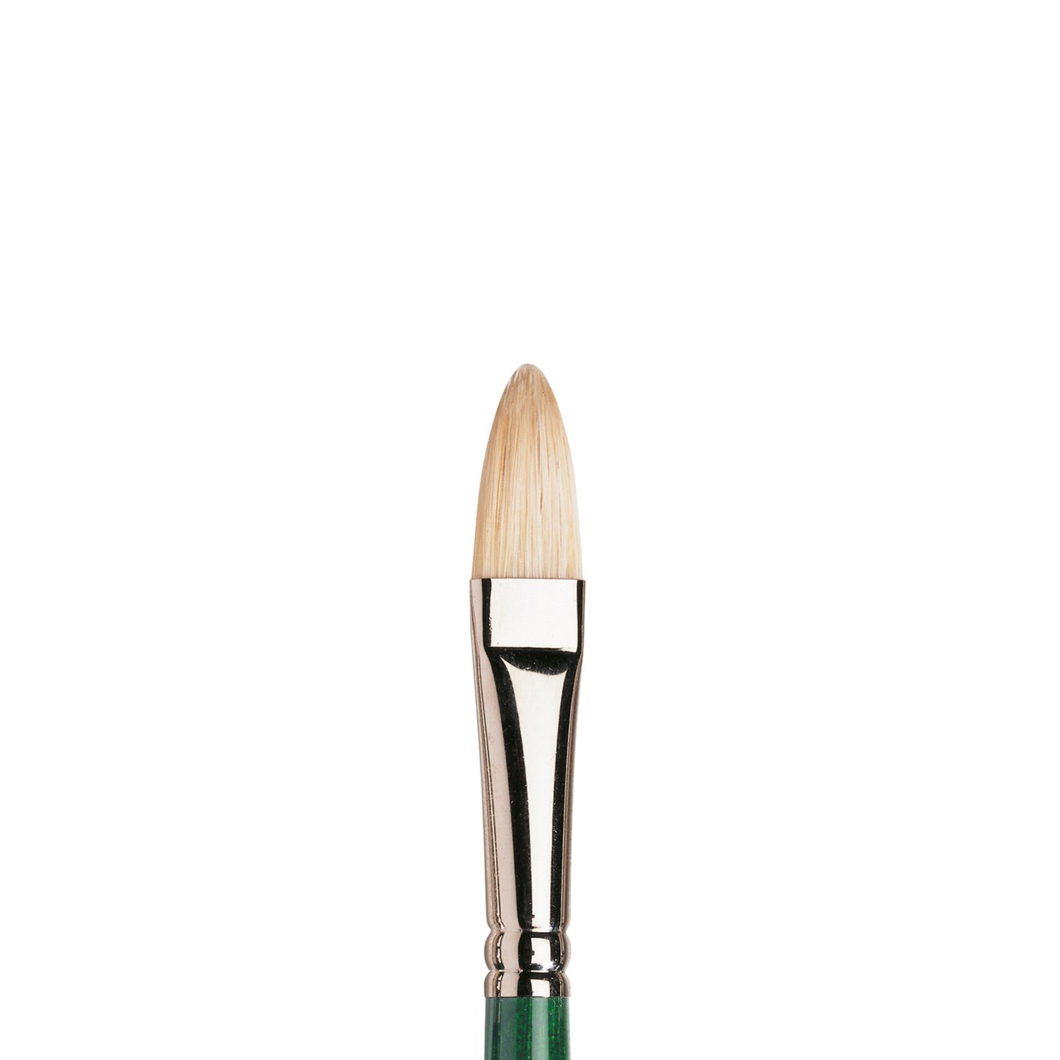 Winsor & Newton Winsor And Newton Filbert Long Handle Brush - Green / No. 8