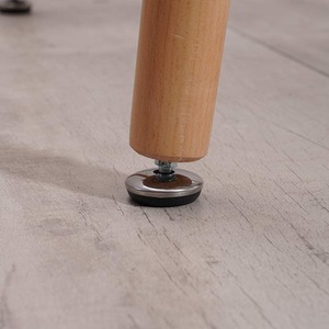 Dark Grey Dark Grey Round Wood Dining Table  shot 817372