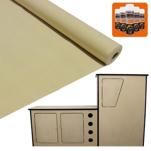 11sqm Wheat Van Lining and Glue with Camper Kitchen