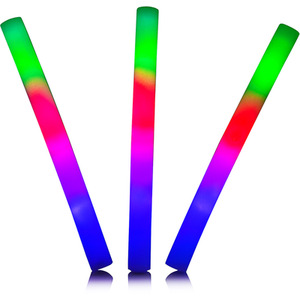 Ultra LED Foam Sticks Light Up Foam Wands