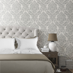 Darcy James Eleanor Damask Grey