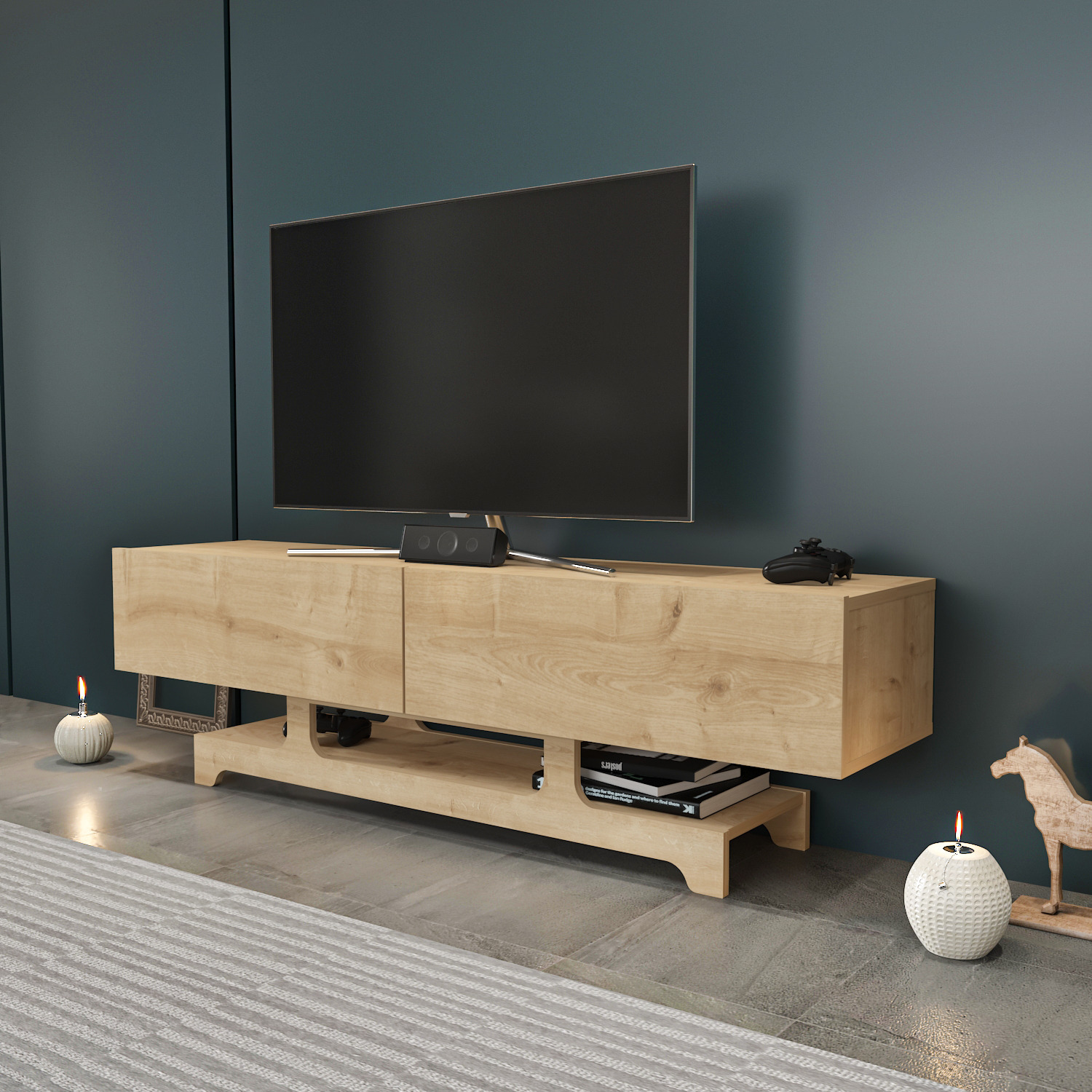 Tera Tv Unit - Oak
